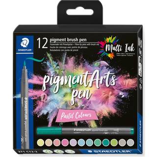 Staedtler fiberpen Pigment Arts pen 371 C12-2, sæt a 12 stk