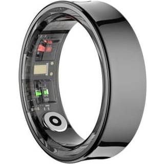 Smart Ring med pulsmåling og flere træningstilstande Størrelse 12 - Svart R09