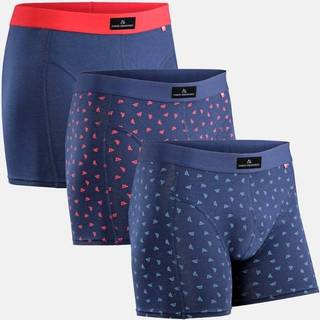 CLASSIC TRUNKS - Blue/Red | Logo Blue | Logo Red / XL / 3-Pack