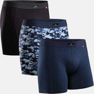 CLASSIC TRUNKS - Black | Camouflage | Navy Blue / 3XL / 3-Pack