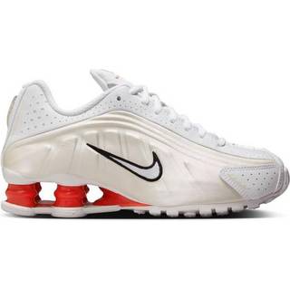 Nike Shox R4-sko til større børn - hvid - 36