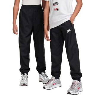 Vævede Nike Sportswear Club-joggers til større børn - sort - XS