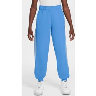 Nike Air-joggers i fleece til større børn - blå - M
