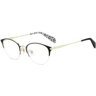 Kate Spade KS Calley 2/FJ Asian Fit 807 49 Briller Kvinder Black - Black On Gold - 49mm