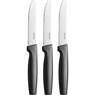 Fiskars Functional Form Spisekniv 3-pak - Knive Plast Sort - 1057562