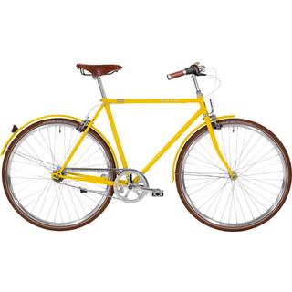 Bike By Gubi Herre Gul - 2025 - Retro cykler til herrer - 56 cm