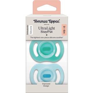 Tommee Tippee Ultra-light Closer to Nature sut 0-6 m 2 stk. - 2 stk.