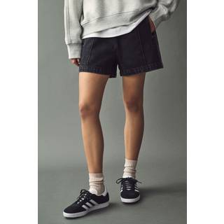 Shorts adidas Firebird Adicolor Denim Short Black/ True Black Denim L - True Black Denim - L