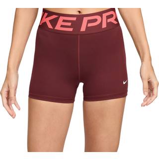 Nike Nike Red Pro Sculpt High Waisted 3 Cycling Shorts