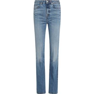 Faded Mid Rise Bootcut Jeans