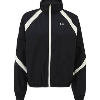 Under Armour Icon Crinkle Women's Track Jacket Black / Stone XL