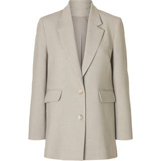 Rita Relaxed Blazer, Island Fossil, 44