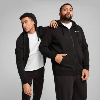 Puma Herre Essentials No 1 Logo Full-Zip HættetrøjeStor