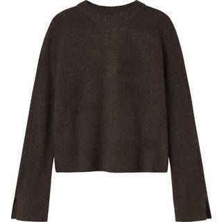 Relaxed Fit Rib Striktrøje