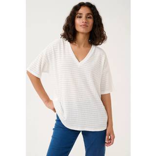 Kaffe Kadebra T-Shirt Toppe & T-Shirts 10509446 Chalk (SMALL)