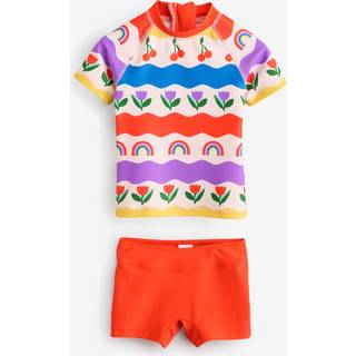 Next Multi Rainbow Sunsafe Rash Vest Set (3mths-7yrs)