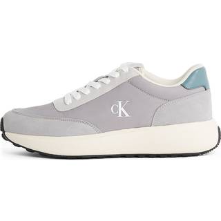 Leather Trainers - Grey - EU 42