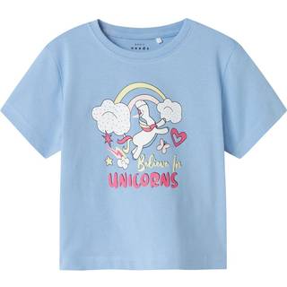 Name It T-shirt Serenity Med Print Af Enhjørning