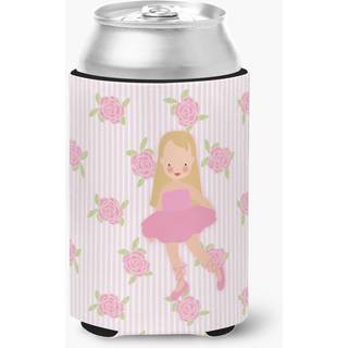 """" Caroline's Treasures Ballerina Long Haired Blonde Can eller Bottle Hugger Can Hugger Multicolor """"