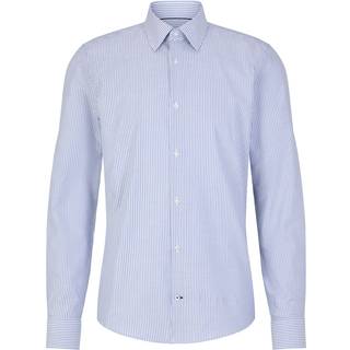 JOOP! Herren Hemd blau gestreift Slim Fit