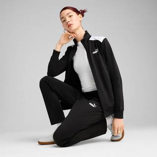 Women&#39;s Puma Poly Suit, Black, Size XL, Clothing - Black - XL