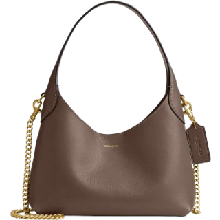 Coach Brooklyn 23 Skuldertaske taupe