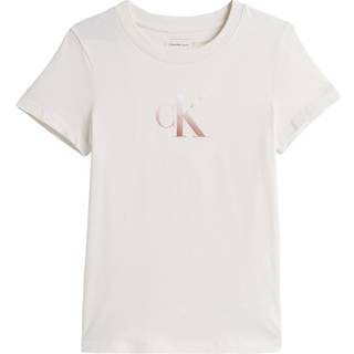 Slim Monogram T-shirt - White - XXS