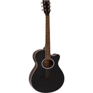 Dimavery AW-400 Western guitar LH, black TILBUD NU vestlig sort
