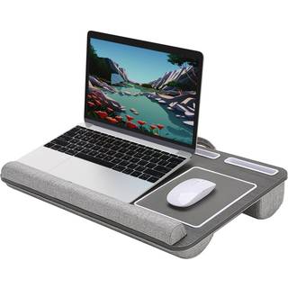 Desire2 bærbar laptop stativ til knæ højrehåndsversion grå