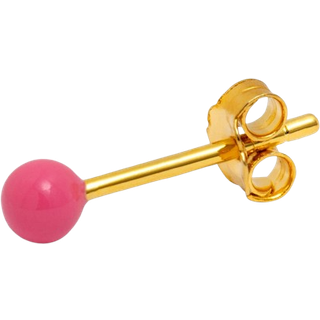Color Ball Ørering - Pink - M