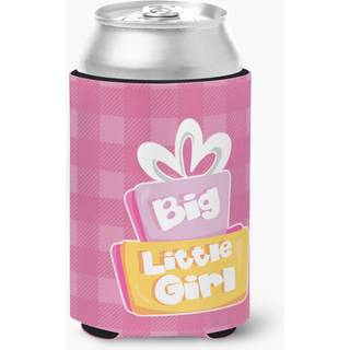 """" Caroline's Treasures Big Little Girl Can eller Bottle Hugger kan kramme multicolor """"