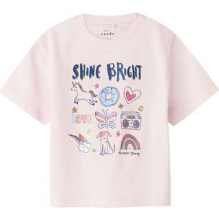Name It T-shirt Ballerina Med Shine Bright Print
