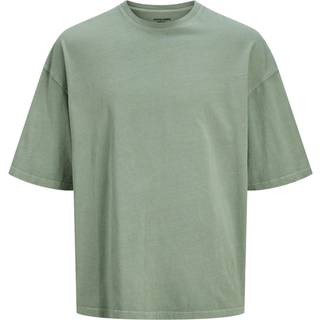 Ensfarvet Crewneck T-shirt