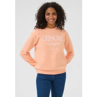 Kaffe KAviola Sweatshirt - Orange - Str M - Damer