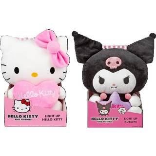 Hello Kitty eller Kuromi lysende krammebamser – udvalg