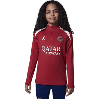 Jordan Paris Saint Germain Strike Drill Top Junior, Red - 12-13Y