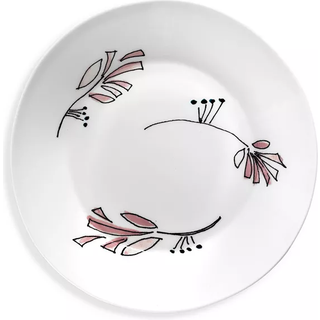 Serax Fiore Dyb Tallerken M - Dybe tallerkner Benporcelæn Rosa - B9223113-410
