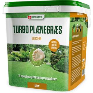 Nordic Gardens Turbo plænegræs - 5 liter