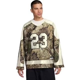 Jordan Brooklyn Realtree-hockeytrøje til mænd - grøn - L