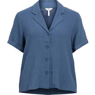 Object Collectors Item Objsanne S/S Re shirt Dark Denim Detail:col 36