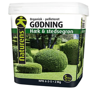 Naturens Hæk- Og Stedsegrøn Gødning 5 Lt - 36202 ✓ På lager - klar til levering og afhentning