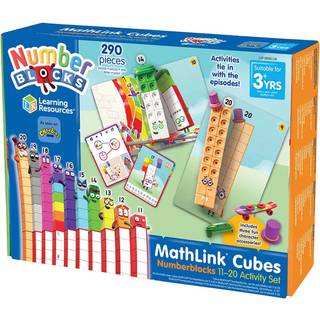 Learning Resources MathLink Numberblocks Matematiksæt 11-20 Terninger