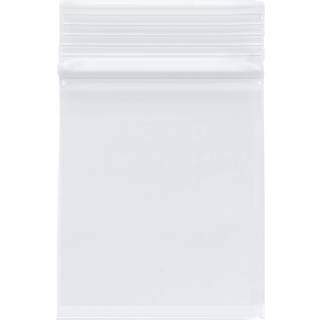 Plymor Heavy Duty Plastic Reclosable lynl?sposer 4 mil 2,5 """" x 3 """" (pakke med 100)