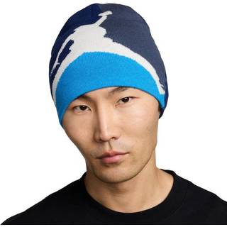 Jordan Brooklyn Peak-beanie - blå - EINHEITSGRÖSSE