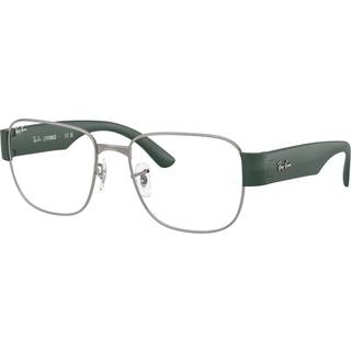 Ray - Ban Unisex RX6532 3190 Optiske stel Metal Grå Transparent Firkantet Normal