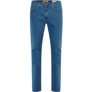 Blend Blend Blue Camo Tapered Fit Stretch Jeans