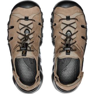 Keen Hypersport Fisherman Leather Sandal Men, brindle/oak buff-46