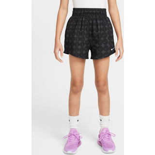 Vævede Nike One-træningsshorts til større børn (piger) - sort - XS