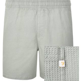 Farah Redwald Waffle Shorts Green