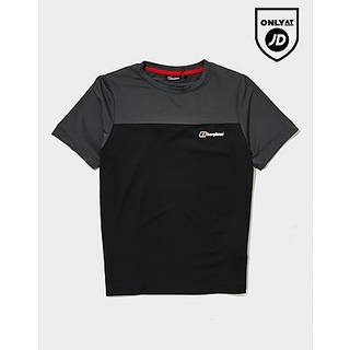 Berghaus Colour Block T-Shirt Junior, Black - 11-12Y